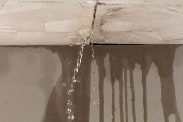 Professional Sewage Cleanup technician working in Sprague, WV
